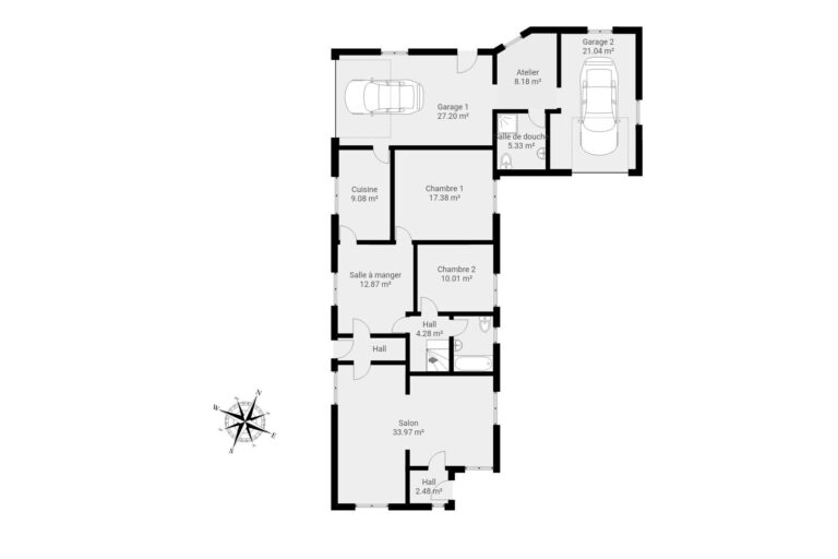 Condrogest - Villa 3 chambres à rénover à vendre à Hastière