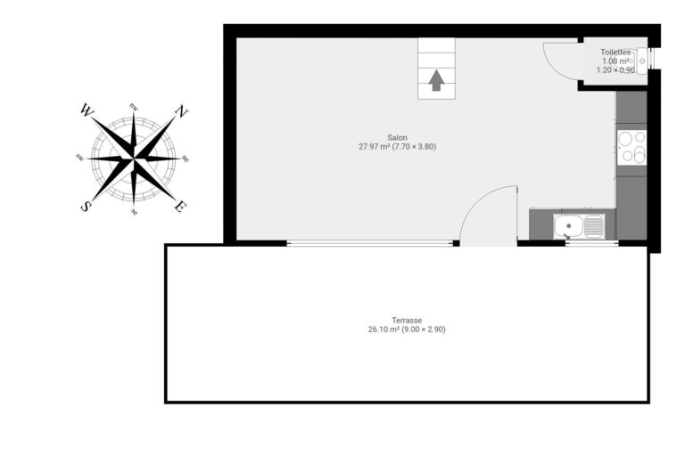 Condrogest - Bungalow 2 chambres à vendre au Bonsoy
