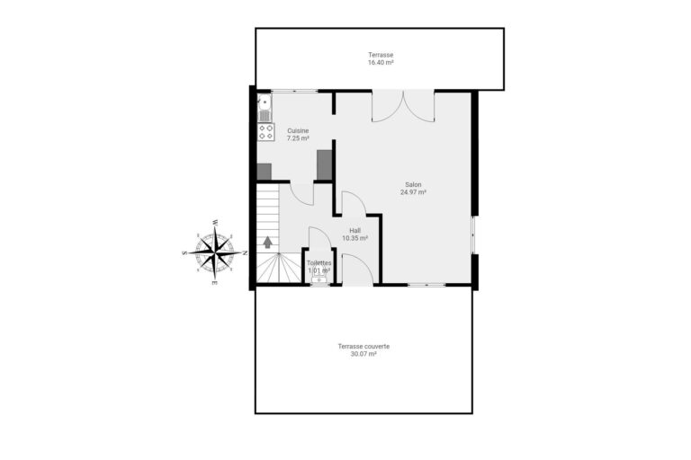 Condrogest - Maison 4 chambres à rénover à vendre à Mont