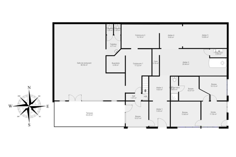 Condrogest - Immeuble de 525 m² à vendre à Hastière