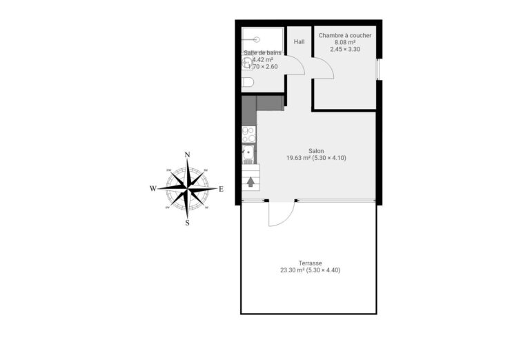 Condrogest - Bungalow avec terrasse 2 chambres à vendre à Hastière