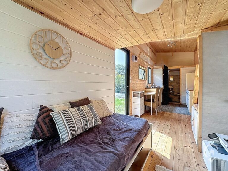 Condrogest - Tiny House sur un terrain privé de 4 ares à vendre à Onhaye
