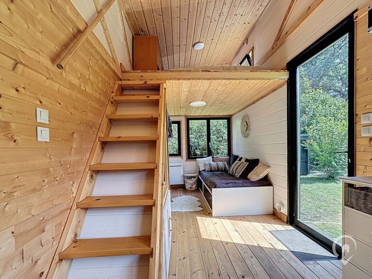 Condrogest - Tiny House sur un terrain privé de 4 ares à vendre à Onhaye