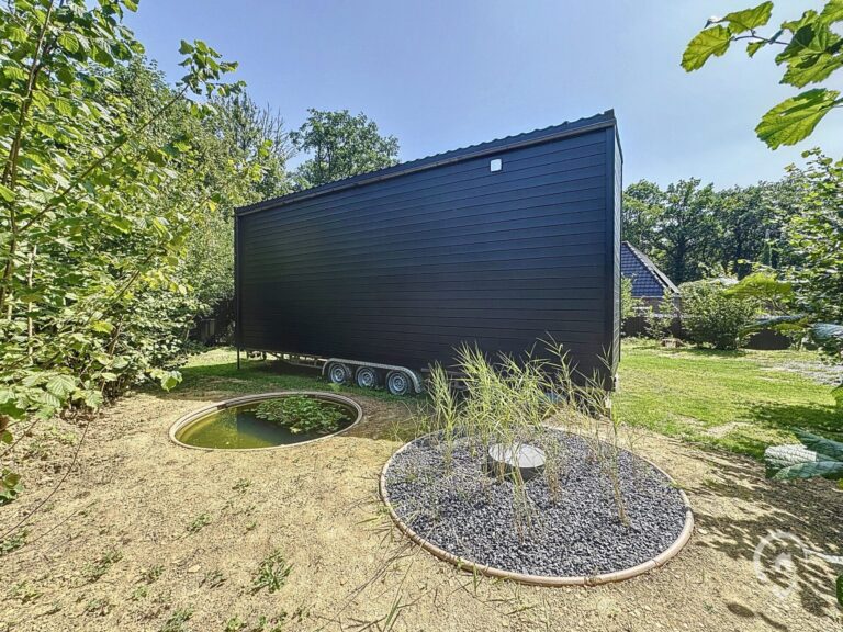 Condrogest - Tiny House sur un terrain privé de 4 ares à vendre à Onhaye