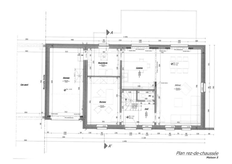Condrogest - Belle villa neuve 4 façades à vendre à Verlée