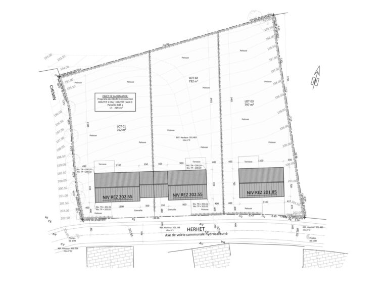 Condrogest - 100% VENDU - 3 maisons neuves à vendre dans les campagnes d'Herhet