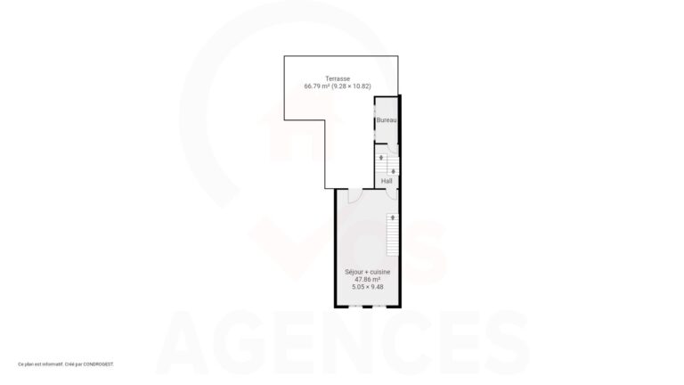 Condrogest - Immeuble à vendre au centre-ville de Ciney