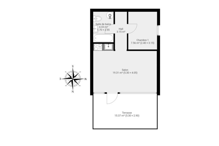 Condrogest - Bungalow 2 chambres avec terrasse à vendre à Hastière