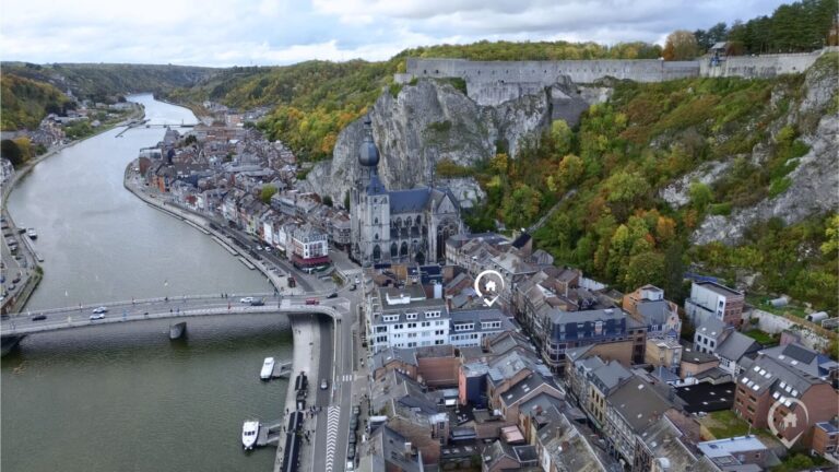 Condrogest - Appartement de 85m² à vendre  au centre de Dinant