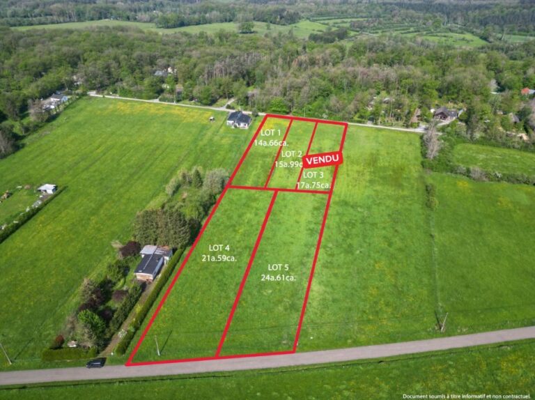 Condrogest - OPTION - Superbe terrain à vendre à Erezée