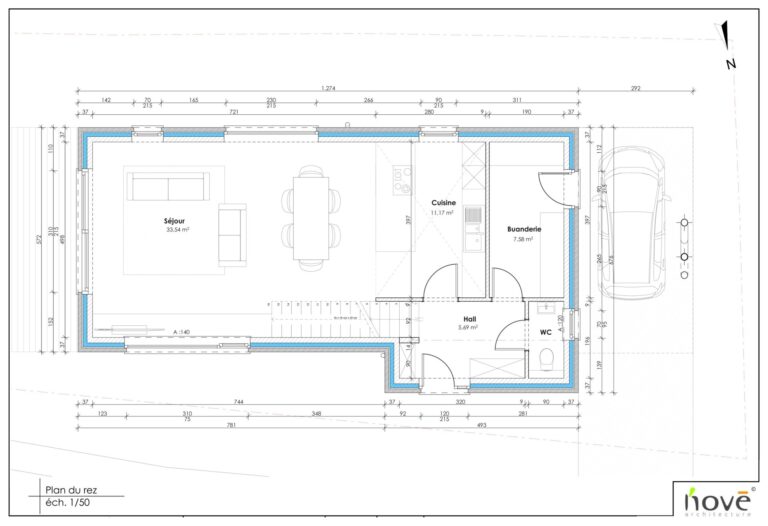 Condrogest - Maison moderne PEB A 4 chambres à vendre à Wanlin
