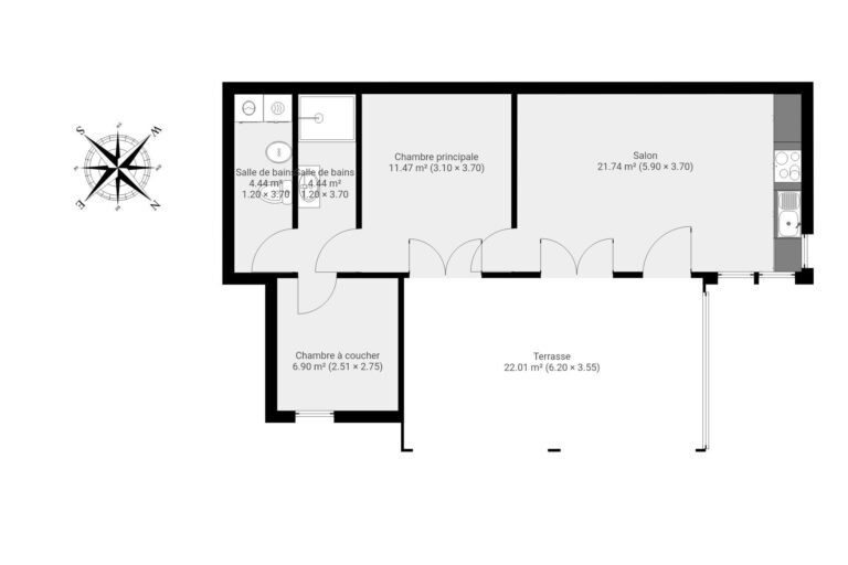 Condrogest - Chalet de 2022, 2 chambres à vendre à Hastière