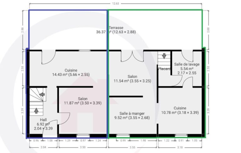 Condrogest - Double habitation rénovée à vendre à Forrières