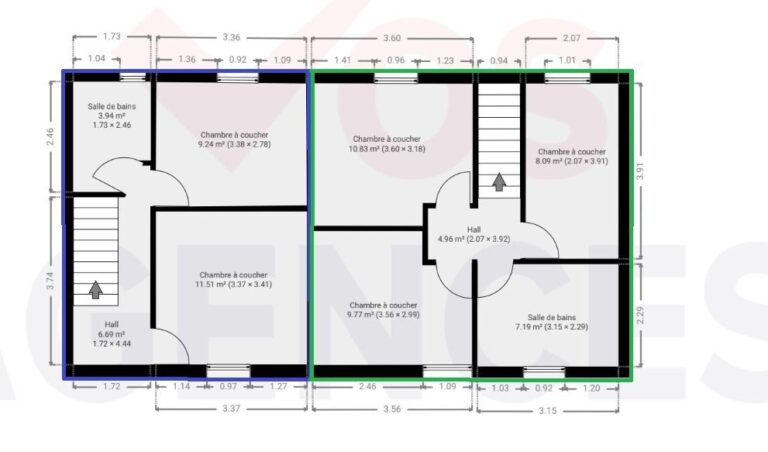Condrogest - Double habitation rénovée à vendre à Forrières