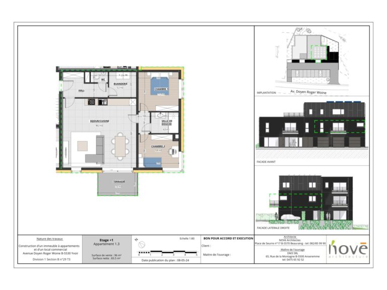 Condrogest - Appartement 2 chambres tout confort à vendre à Yvoir