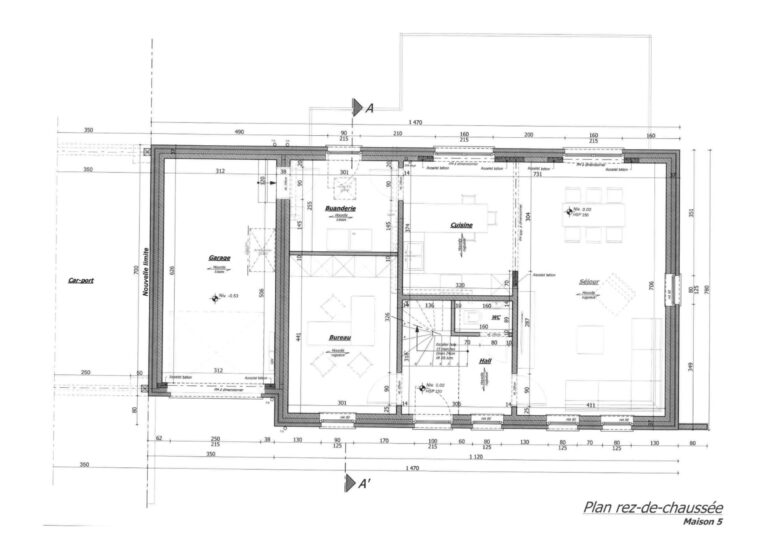 Condrogest - Belle villa neuve 4 façades à vendre à Verlée