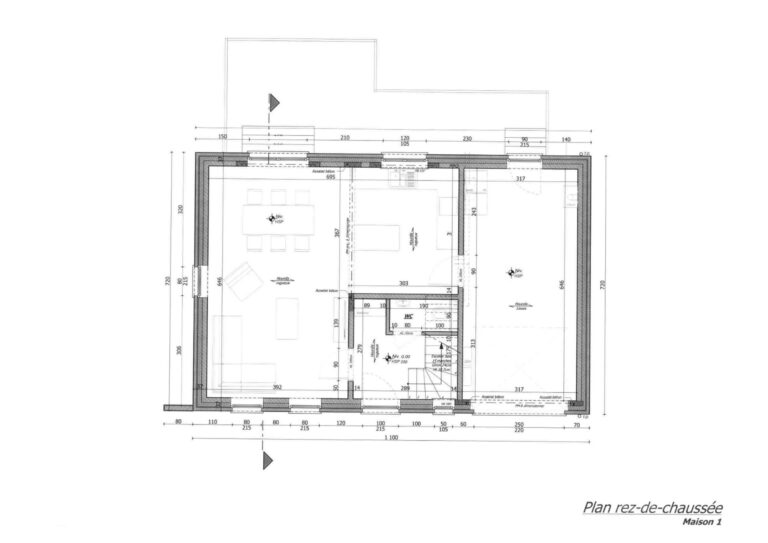 Condrogest - Maison 4 façades à vendre sur une parcelle de 7,33 ares