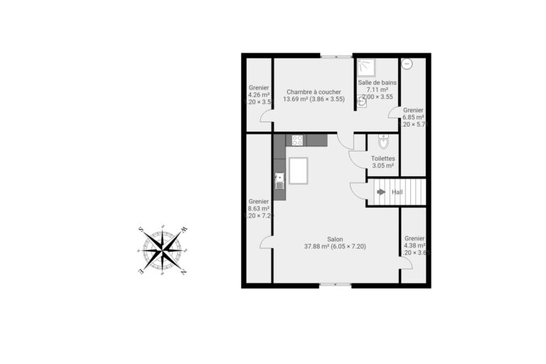 Condrogest - Villa 4 chambres avec vue à vendre à Loyers - Dinant