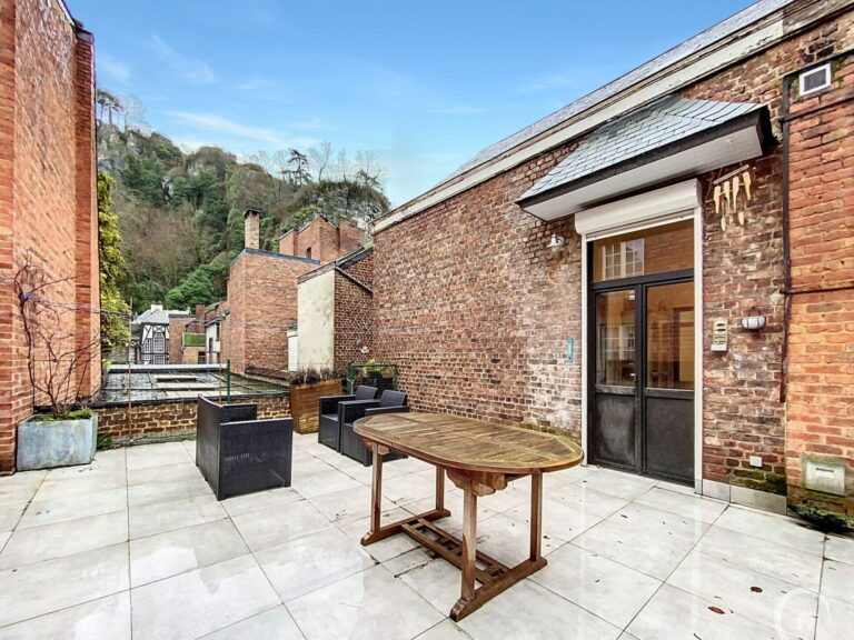 Condrogest - Maison bel-étage avec garage et terrasse à louer à Dinant