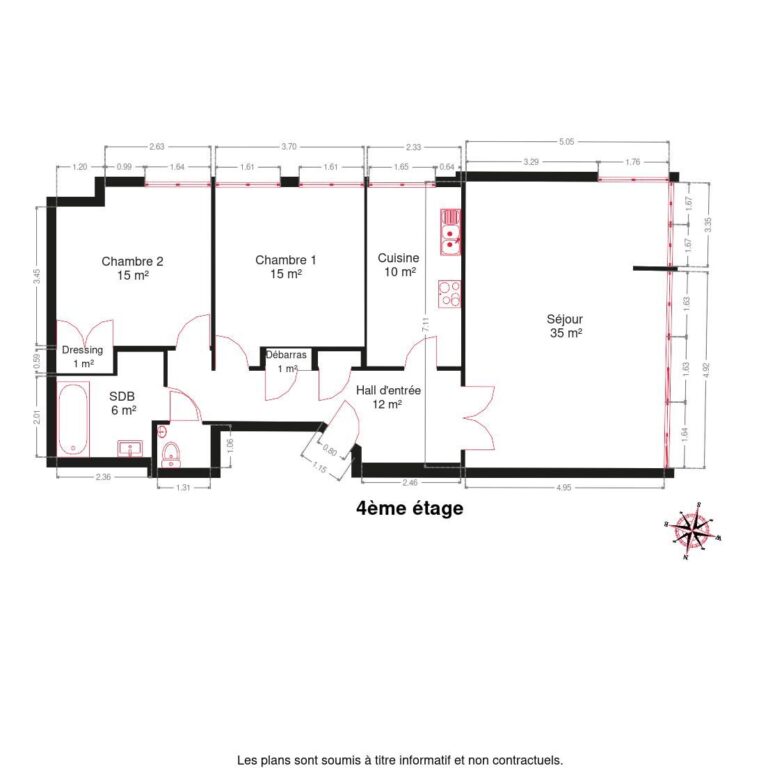 Condrogest - Appartement bord de Meuse 2 chambres à vendre à Dinant
