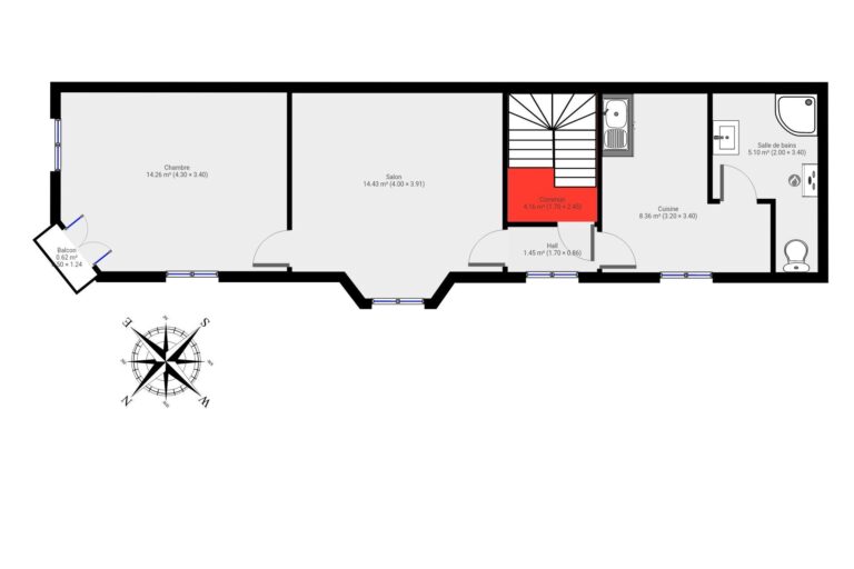Condrogest - Immeuble de rapport de 4 unités à vendre à Dinant