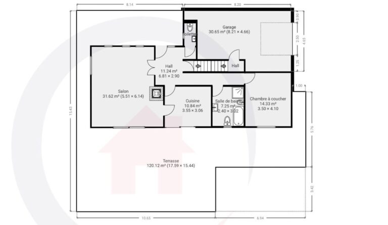 Condrogest - SOUS OPTION !!! Superbe villa de plain-pied avec superbe jardin