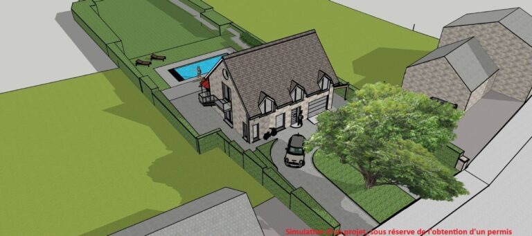 Condrogest - Terrain de 22ares 54ca avec superbe vue à vendre