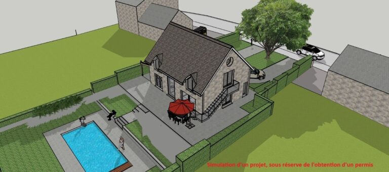 Condrogest - Terrain de 22ares 54ca avec superbe vue à vendre