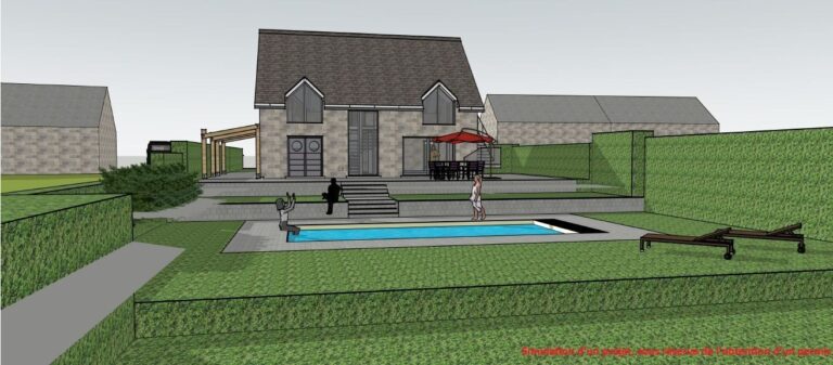 Condrogest - Terrain de 22ares 54ca avec superbe vue à vendre