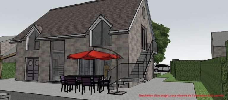 Condrogest - Terrain de 22ares 54ca avec superbe vue à vendre