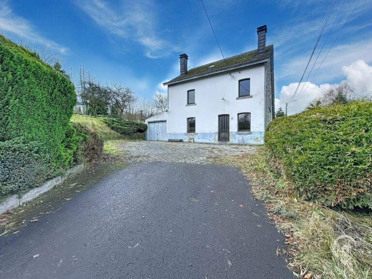 Condrogest - OPTION -Maison 4 façades avec jardin à vendre à Tenneville