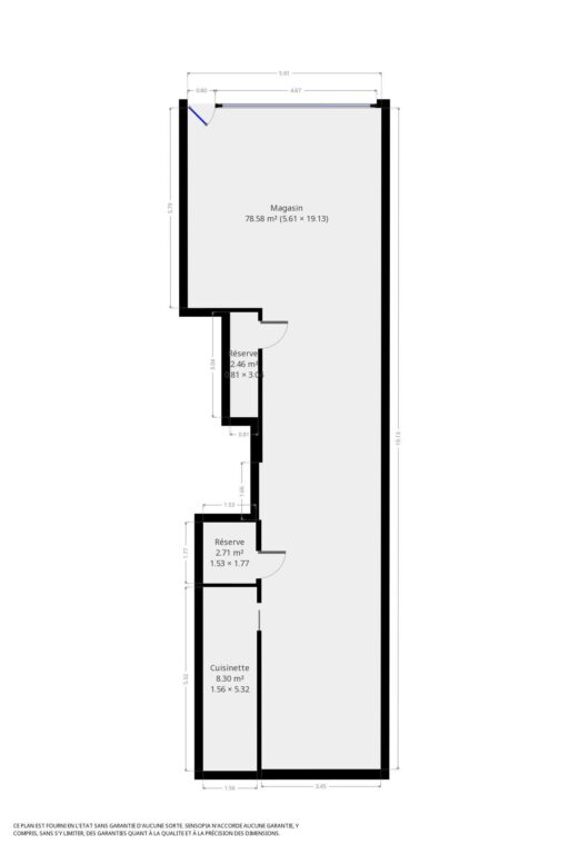 Condrogest - Emplacement idéal pour bureau ou commerce à vendre à Dinant