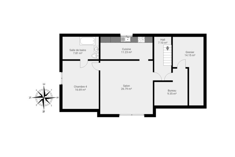 Condrogest - Villa de 200m² habitables 4 chambres à vendre à Dinant
