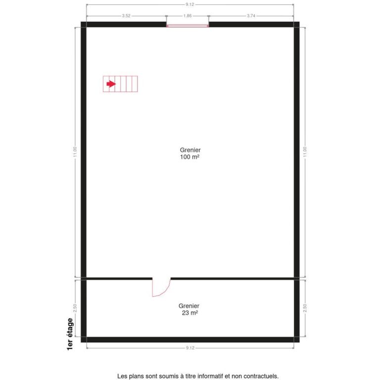 Condrogest - Villa plain-pied 2 chambres à rénover à vendre à Sorinnes