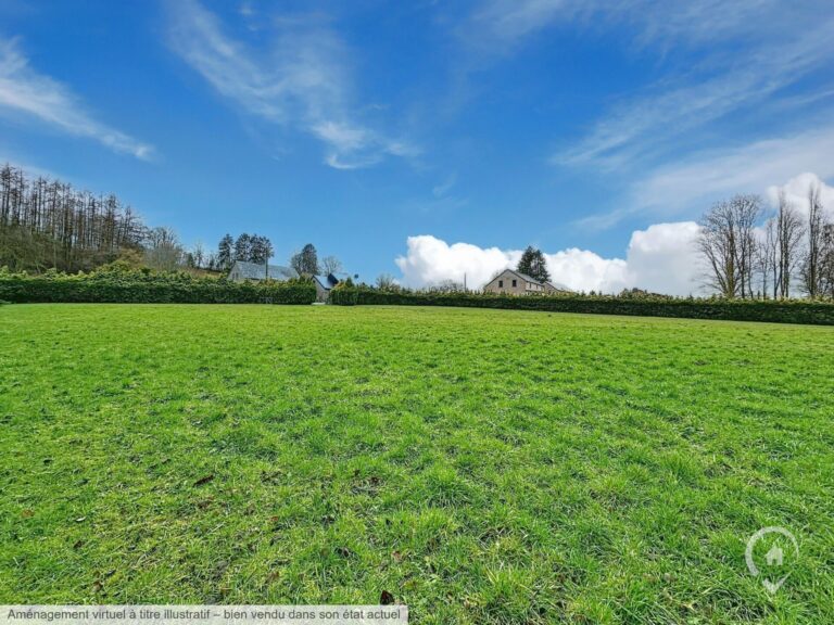 Condrogest - Superbe terrain 4 980m² avec plus de 60m de façade à Ronzon