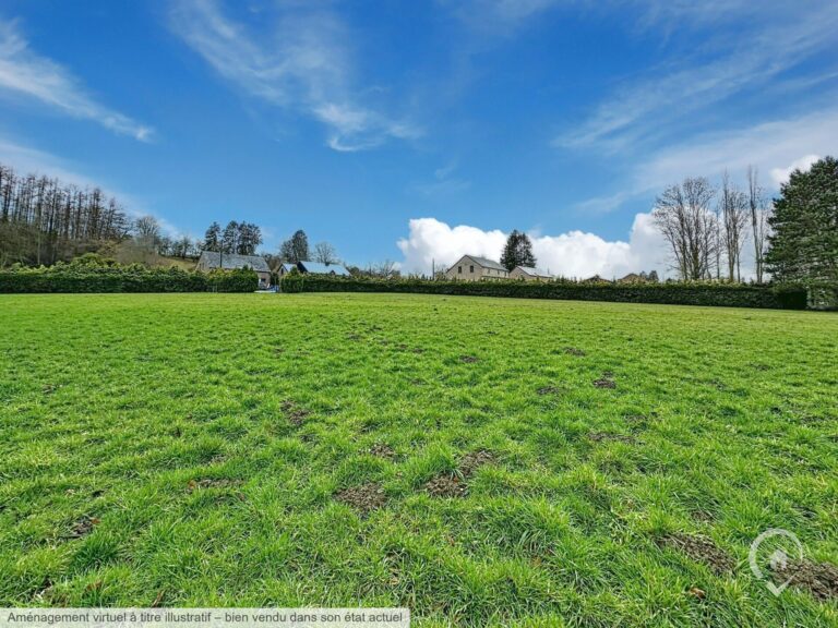 Condrogest - Superbe terrain 4 980m² avec plus de 60m de façade à Ronzon