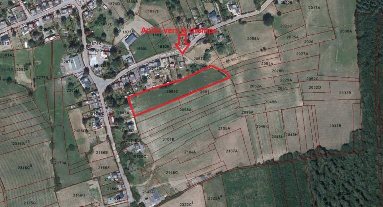 Condrogest - OPTION - Superbe terrain agricole de 70 ares à vendre