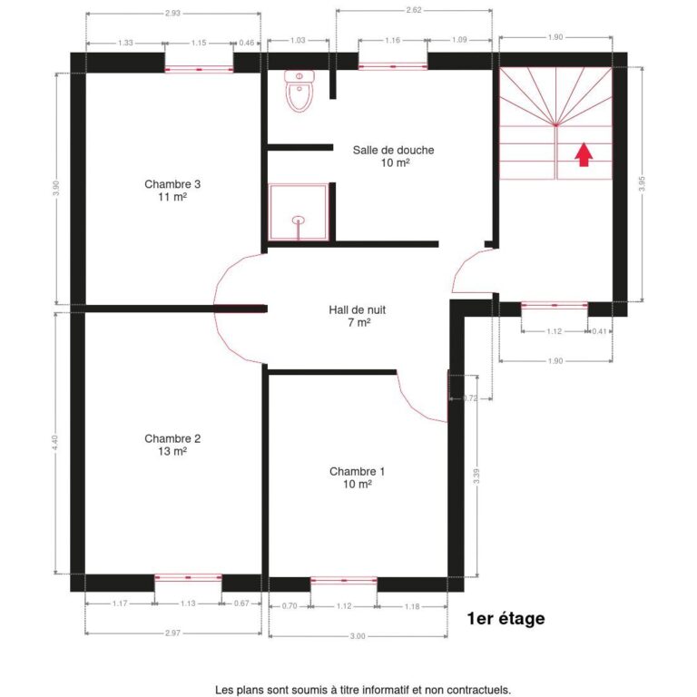 Condrogest - Spacieuse maison de 199m² bénéficiant d'un terrain de 7 ares.