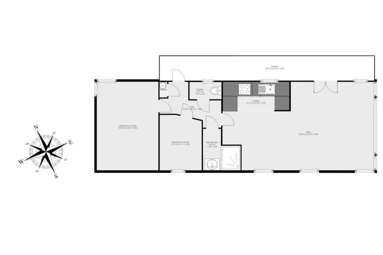 Condrogest - Caravane à rénover à vendre à Hastière - parcelle de 2 ares