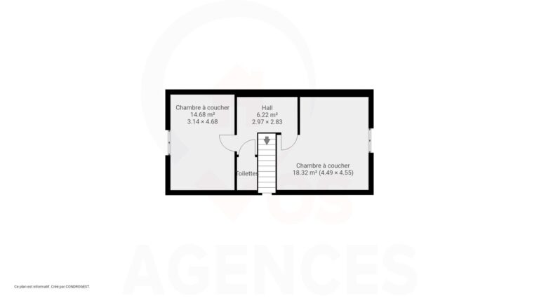 Condrogest - VENDU !!! Agréable maison de 4 chambres