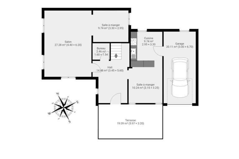 Condrogest - Ensemble immobilier de 2 logements à vendre à Hastière