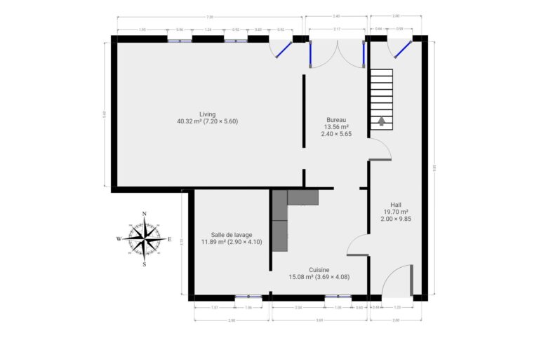 Condrogest - Maison 5 chambres à vendre dans le centre de Waulsort