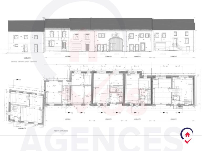 Condrogest - Projet de rénovation de 5 logements à Feschaux