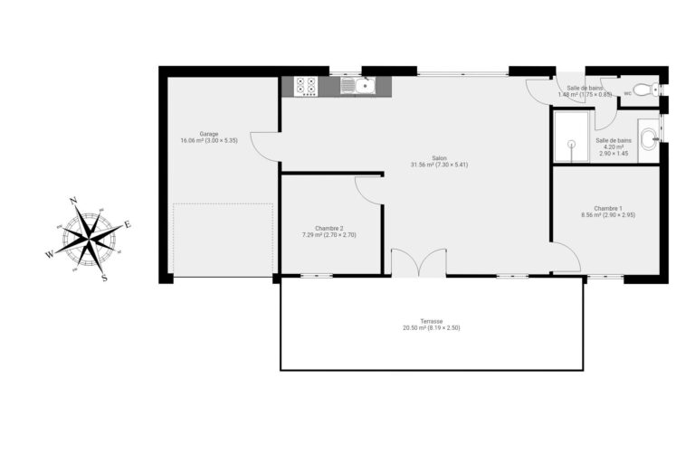 Condrogest - Chalet sur 42 ares à vendre dans les bois d'Annevoie