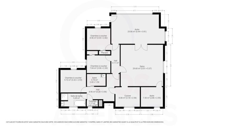 Condrogest - Maison de plain-pied 3 chambres à vendre à Schaltin