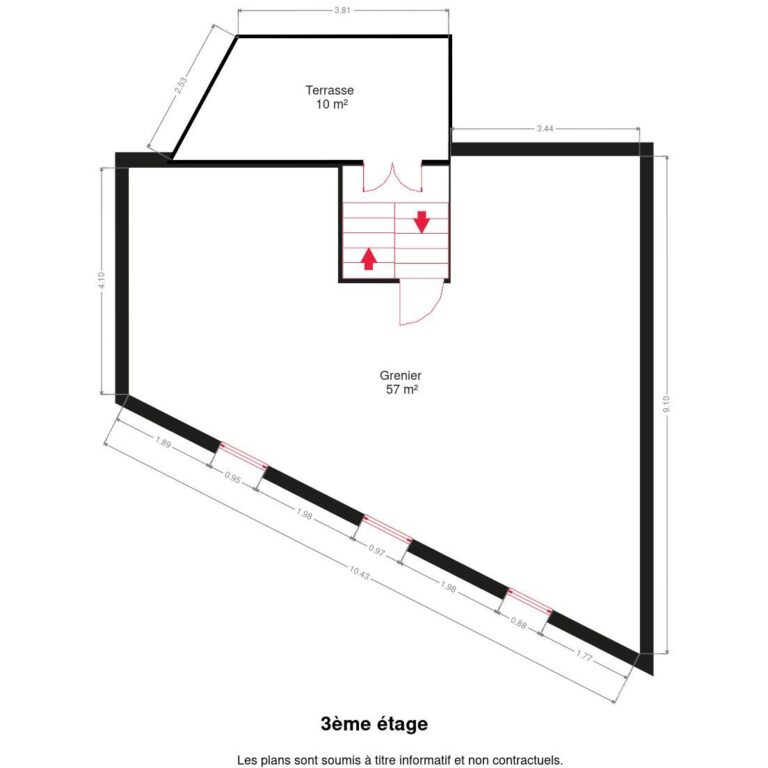Condrogest - Maison de commerce avec duplex à vendre au centre de Dinant