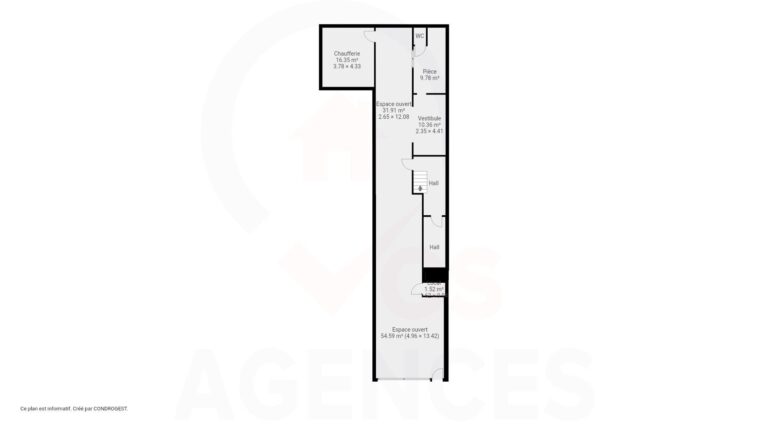 Condrogest - Immeuble à vendre au centre-ville de Ciney