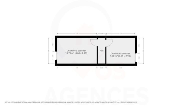 Condrogest - Maison 2 chambres à vendre à Fleurus - louée 700€