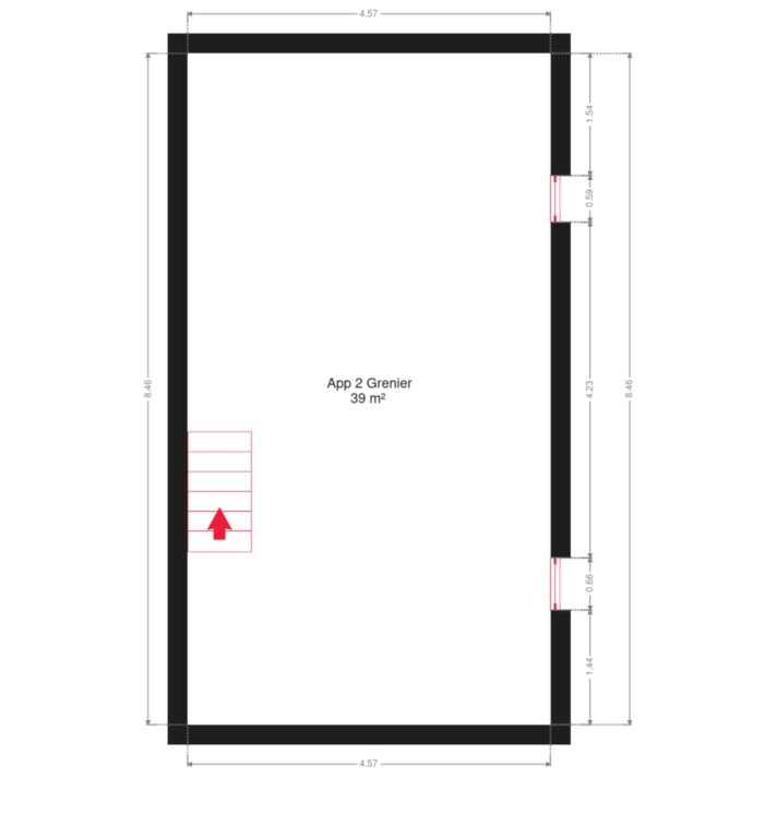 Condrogest - Maison composée de 2 unités à vendre, en bord de Meuse