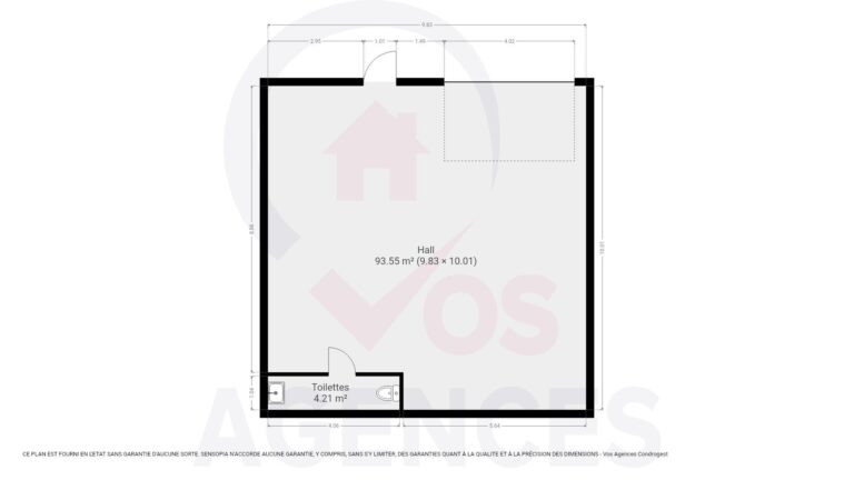 Condrogest - Hall industriel à louer dans le zoning de Sorinnes - Dinant
